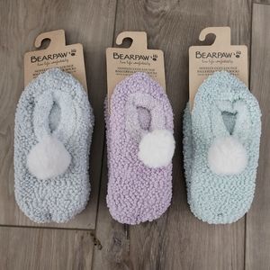 Bearpaw Ballerina Slipper Socks New